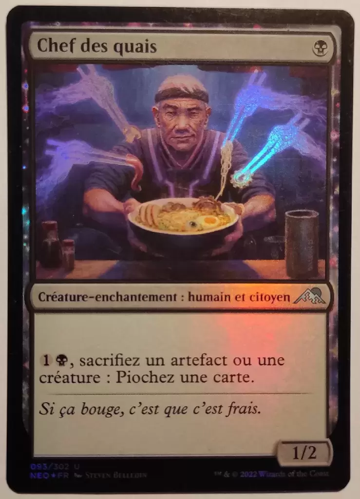 Kamigawa La Dynastie Néon - Chef des quais - Foil