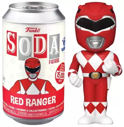 Vinyl Soda! - Power Rangers - Red Ranger