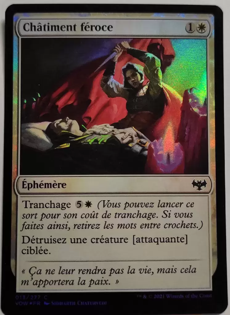 Extension - Châtiment féroce Foil