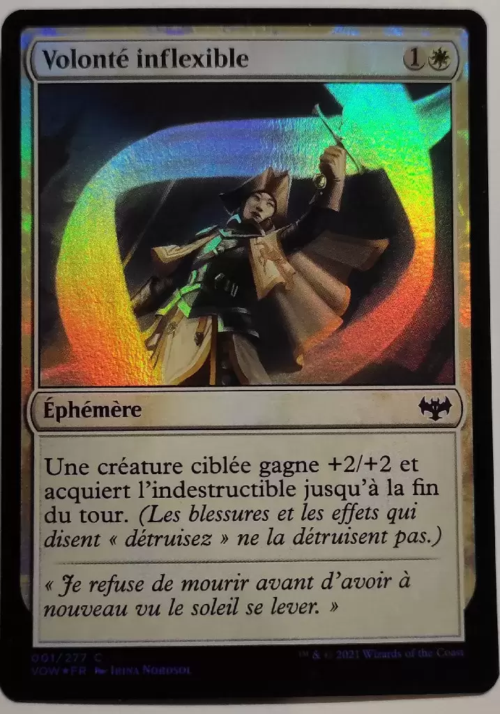 Extension - Volonté inflexible Foil