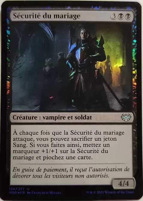 Extension - Sécurité du mariage Foil