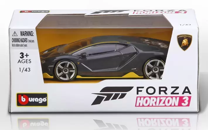 Bburago 1/43e - Lamborghini Centenario Burago - Forza Horizon 3