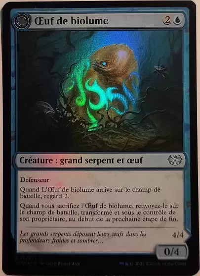 Extension - Oeuf de biolume // Serpent biolume Foil