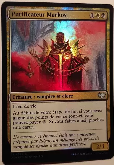 Extension - Purificateur Markov Foil