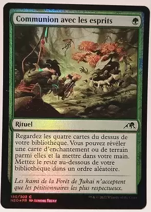 Kamigawa La Dynastie Néon - Communion avec les esprits Foil