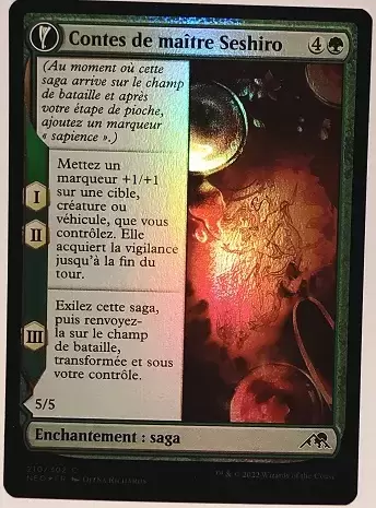 Kamigawa La Dynastie Néon - Contes de maître Seshiro Foil