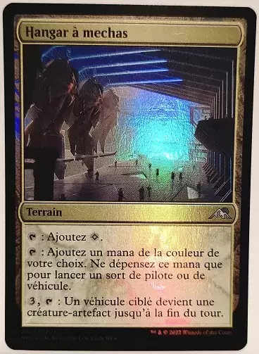 Kamigawa La Dynastie Néon - Hangar à mechas Foil