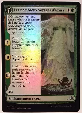Kamigawa La Dynastie Néon - Les nombreux voyages d\'Azusa Foil