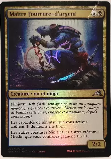 Kamigawa La Dynastie Néon - Maître Fourrure-d\'argent Foil