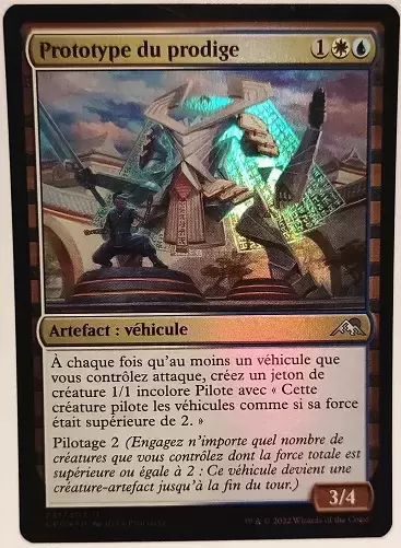 Kamigawa La Dynastie Néon - Prototype du prodige Foil