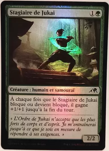 Kamigawa La Dynastie Néon - Stagiaire de Jukai Foil