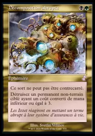 Spirale temporelle Remastered - Décomposition abrupte