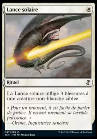 Spirale temporelle Remastered - Lance solaire