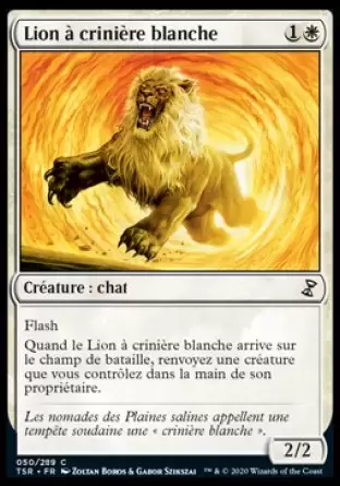 Spirale temporelle Remastered - Lion à crinière blanche