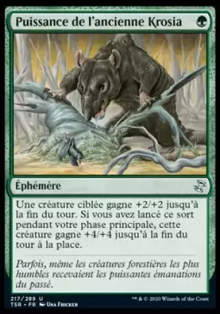 Spirale temporelle Remastered - Puissance de l\'ancienne Krosia
