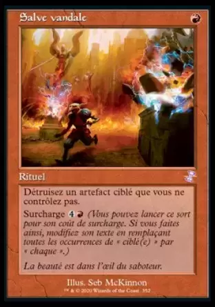 Spirale temporelle Remastered - Salve vandale