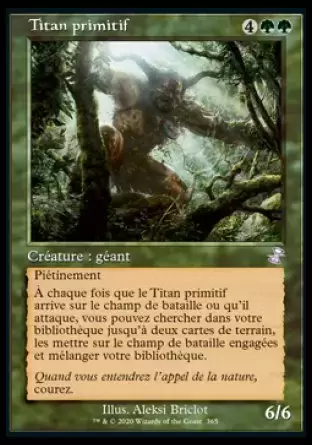 Spirale temporelle Remastered - Titan primitif