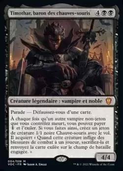 Commander - Timothar, baron des chauves-souris Foil