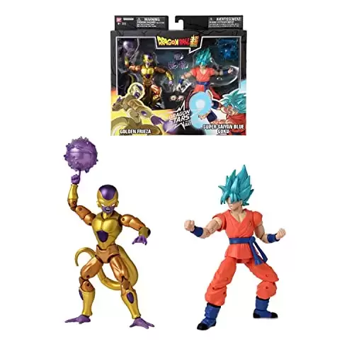Dragon Ball Super Hero Dragon Stars Blue Goku VS Frieza Action Figure 2 Pack