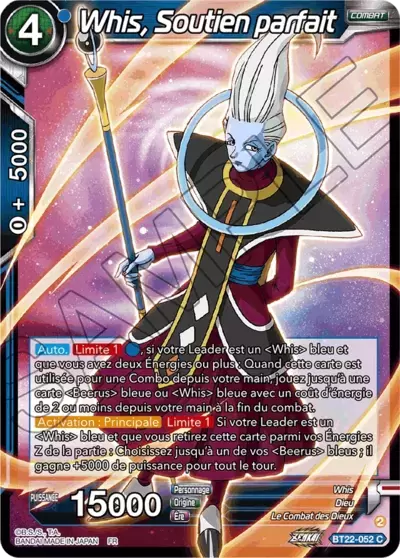 Critical Blow [BT22] - Whis, Soutien parfait