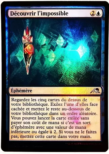 Kamigawa La Dynastie Néon - Découvrir l\'impossible Foil
