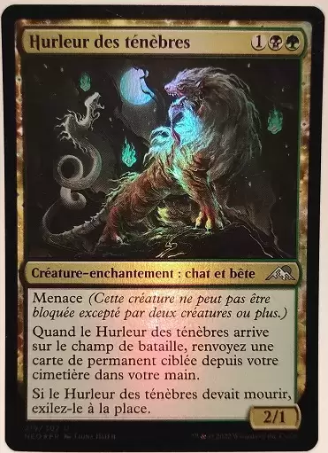 Kamigawa La Dynastie Néon - Hurleur des ténèbres Foil
