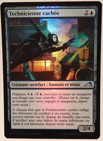 Kamigawa La Dynastie Néon - Technicienne cachée Foil