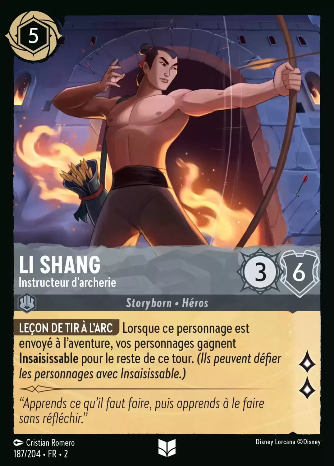 L\'Ascension des Floodborn - Chapitre 2 - Li Shang - Instructeur d\'archerie