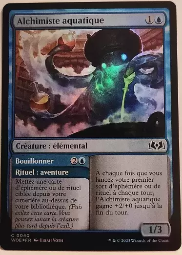 Les Friches d\'Eldraine - Alchimiste aquatique Foil