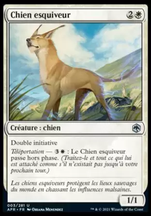 Aventures dans les royaumes oubliés (Dungeons & Dragons Forgotten Realms) - Chien esquiveur Foil