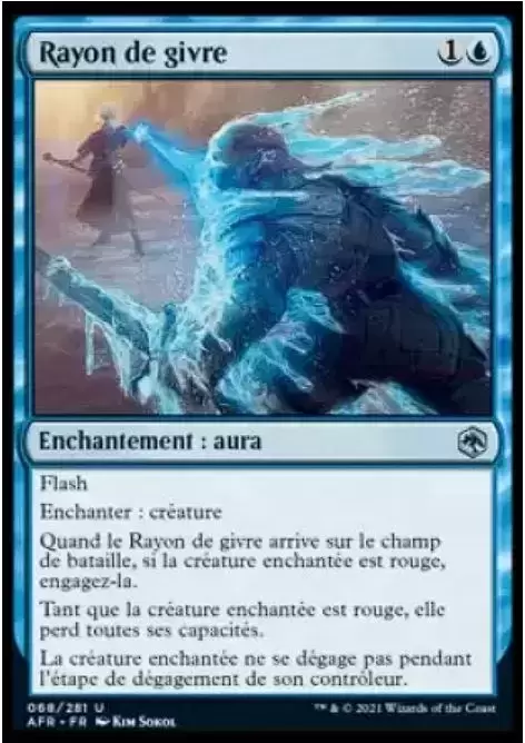 Aventures dans les royaumes oubliés (Dungeons & Dragons Forgotten Realms) - Rayon de givre Foil