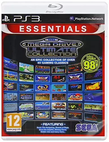 PS3 Games - Sega Mega Drive : Ultimate Collection- Essentials