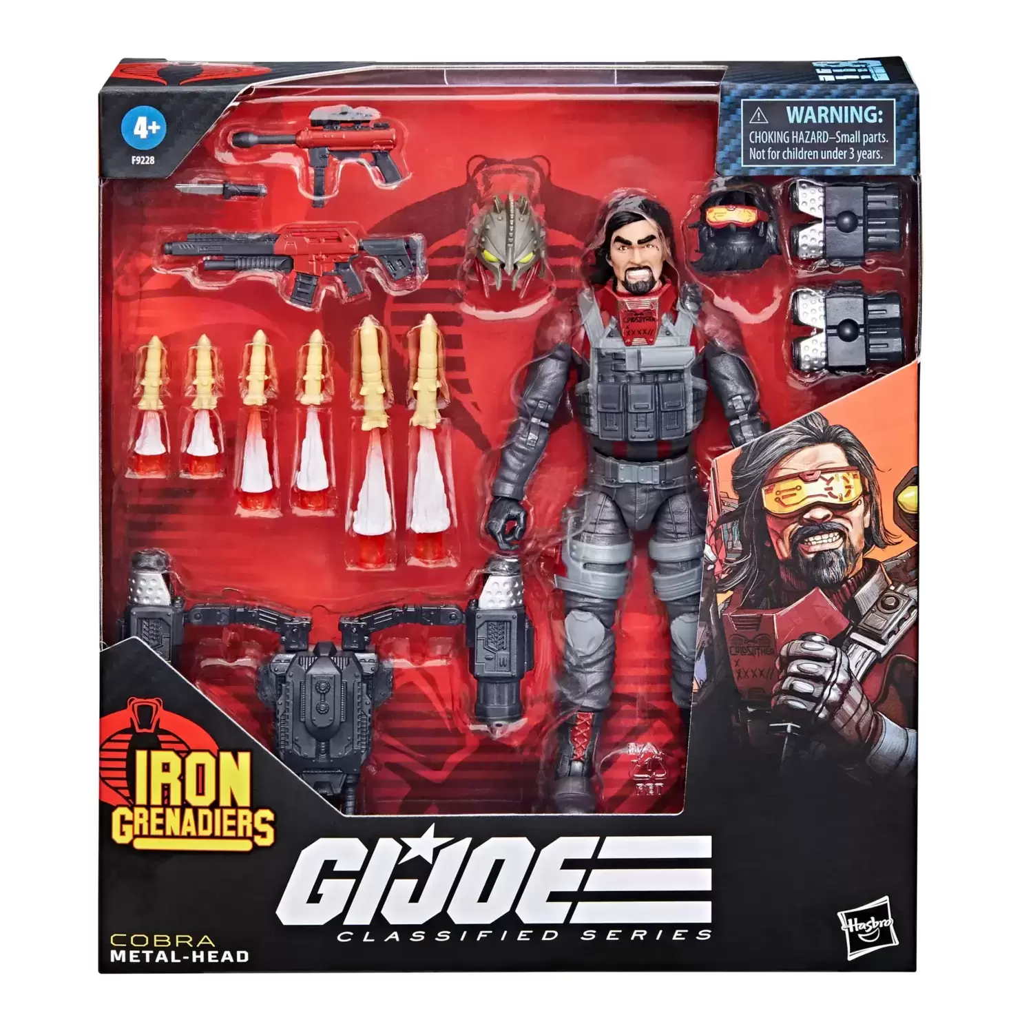 G.I. JOE - Classified Series - Metal Head (Iron Grenadiers)