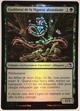 Kamigawa La Dynastie Néon - Goshintai de la Vigueur abondante Foil