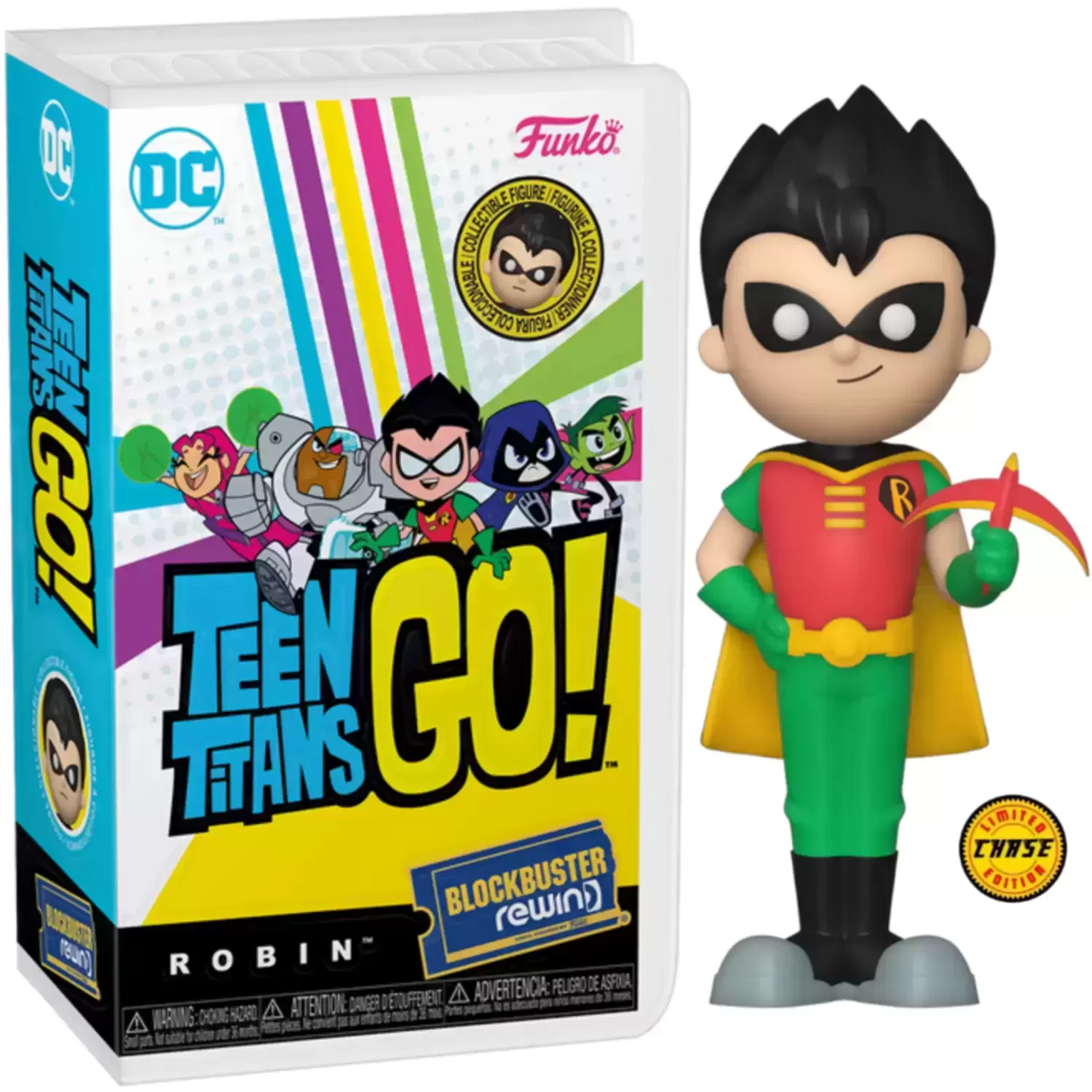 Blockbuster Rewind - Teen Titans Go! - Robin Chase