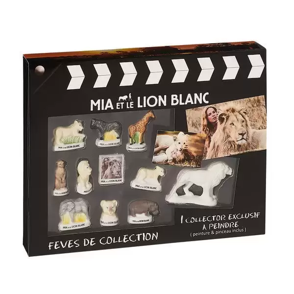 Petit Coffret Blanc Transparent - Alcara, le roi de la fève !