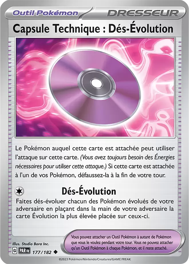 Faille Paradoxe - PARFR - Capsule Technique : Dés-Évolution