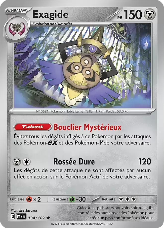 Faille Paradoxe - PARFR - Exagide Holographique