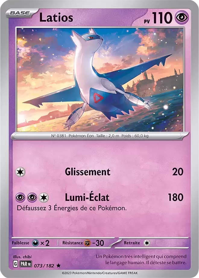 Faille Paradoxe - PARFR - Latios Holographique