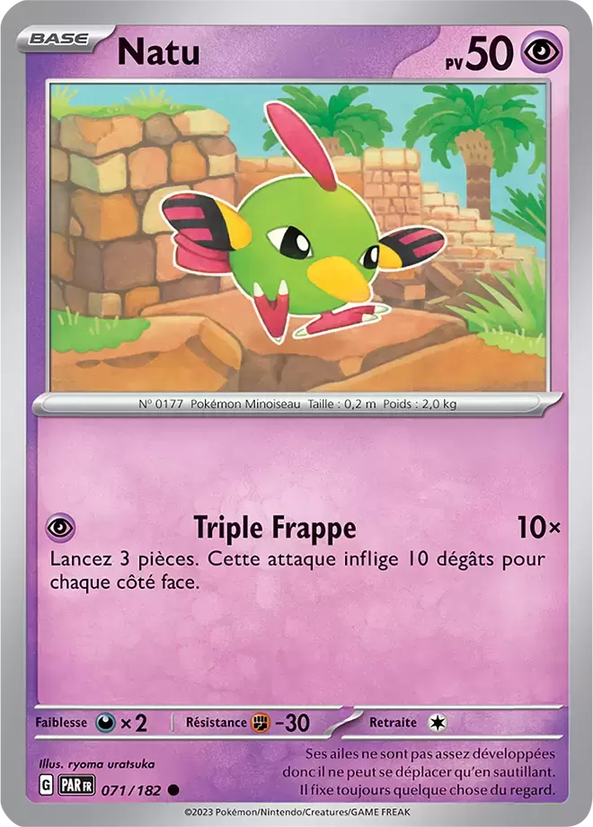 Faille Paradoxe - PARFR - Natu