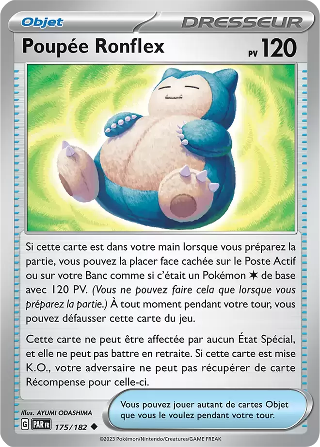Faille Paradoxe - PARFR - Poupée Ronflex