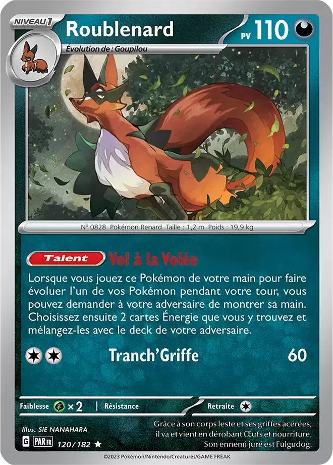 Faille Paradoxe - PARFR - Roublenard Holographique