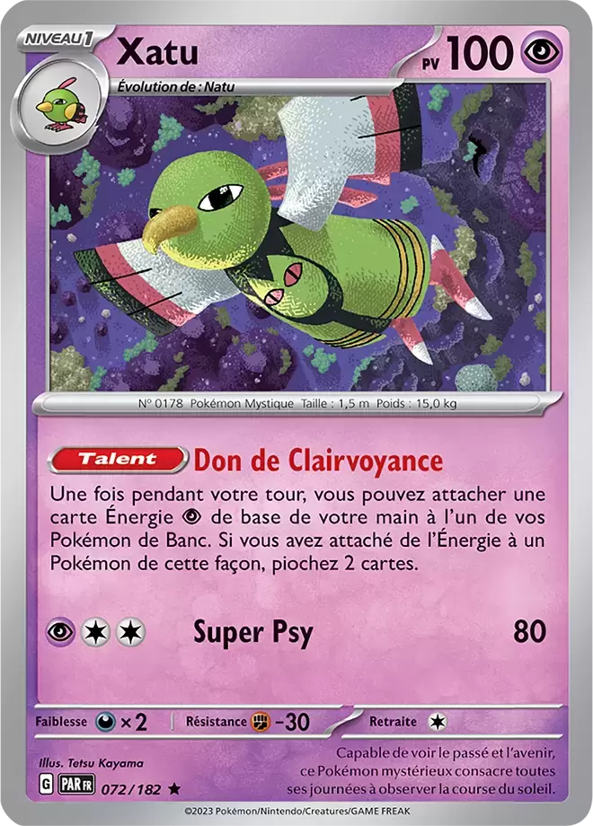 Faille Paradoxe - PARFR - Xatu Holographique