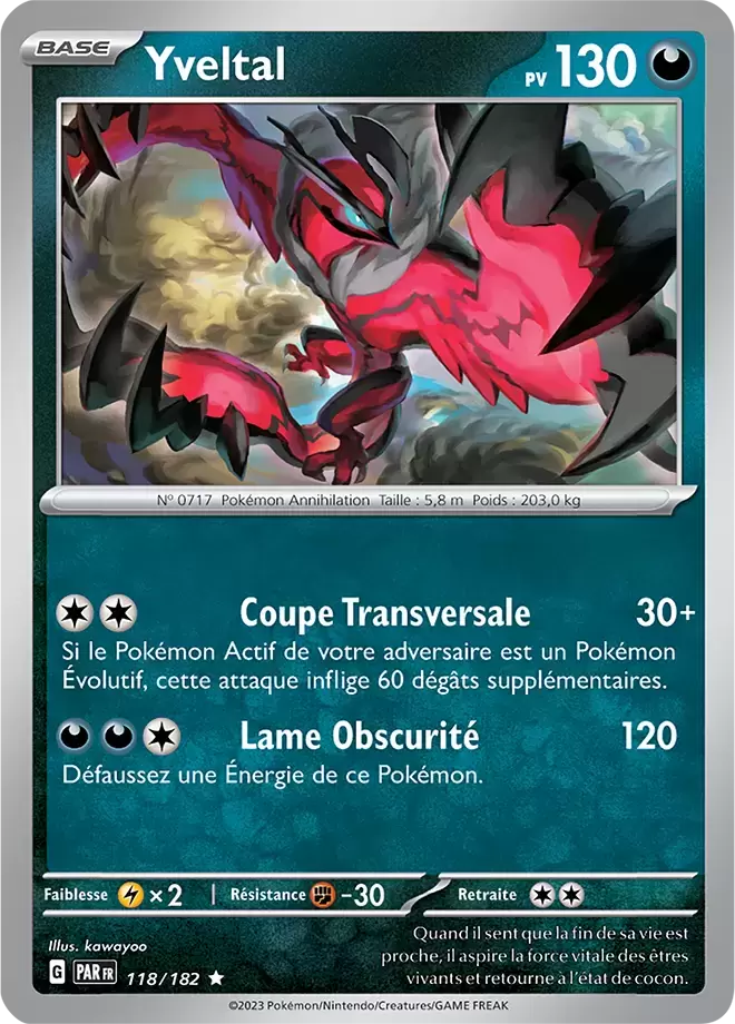 Faille Paradoxe - PARFR - Yveltal Holographique