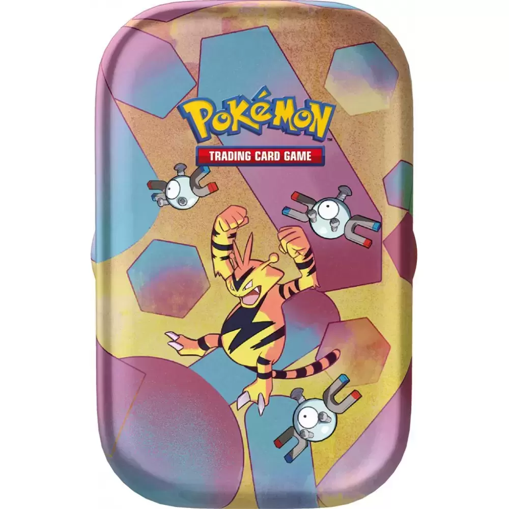 Mini Tin Box Métal Pokémon - Mini Tin 151 - Elektek & Magnéti