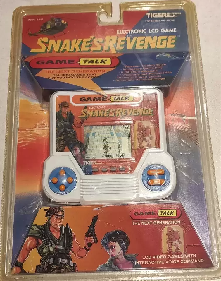 Snakes Revenge LCD Game - Tiger Electronics Inc. 7-