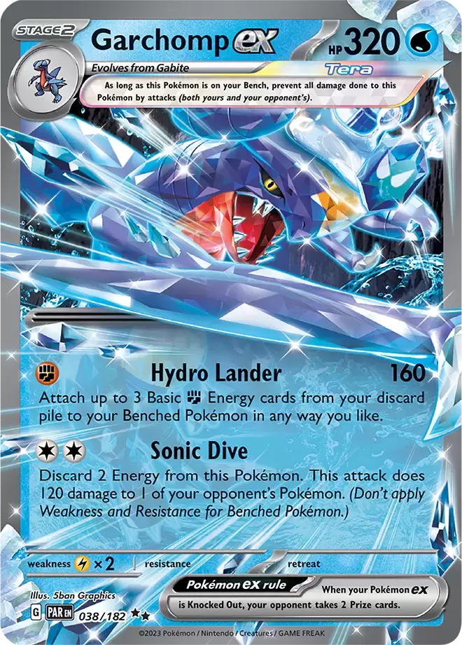 Paradox Rift - PAREN - Garchomp EX