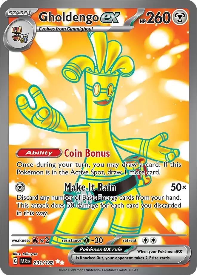 Paradox Rift - PAREN - Gholdengo EX