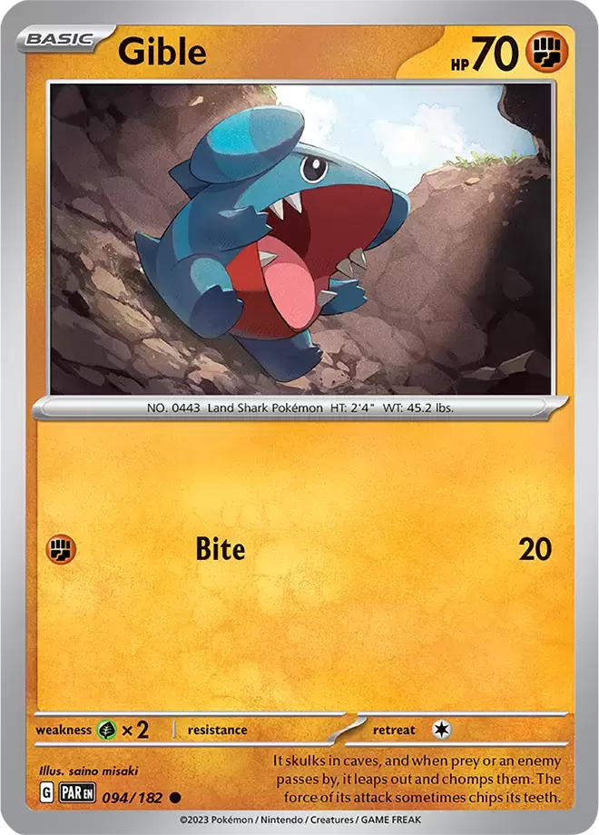 Paradox Rift - PAREN - Gible