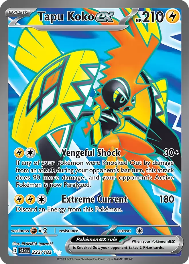 Paradox Rift - PAREN - Tapu Koko EX
